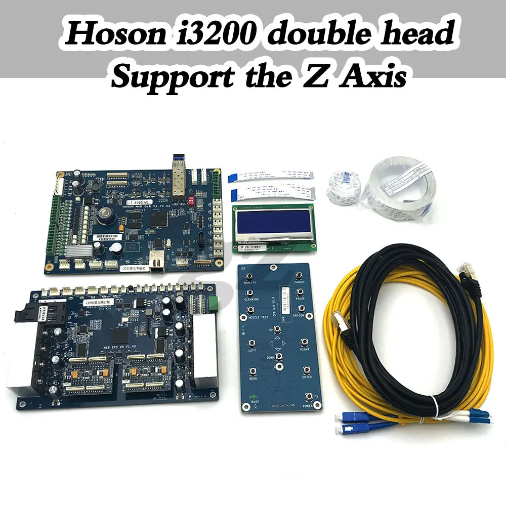 

Комплект УФ планшетного принтера Hoson I3200, плата в комплекте для Epson Double 4720/i3200, печатающая головка, основная и кареточная плата, поддержка оси Z