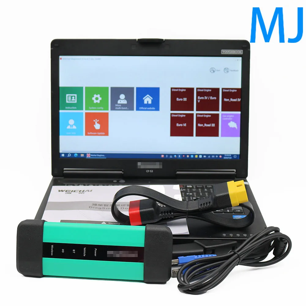 

Совершенно новые диагностические инструменты Zhiduoxing 1005422179, OBD-диагностика двигателя 3,1, специальная неисправка Diagsmart для сканера грузовиков Weichai EOL