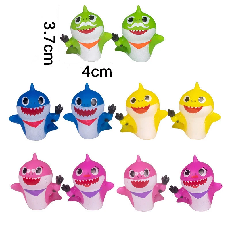 Аксессуары для детского торта в виде акулы 8 дюймов 3 7 см микро-Ландшафтные