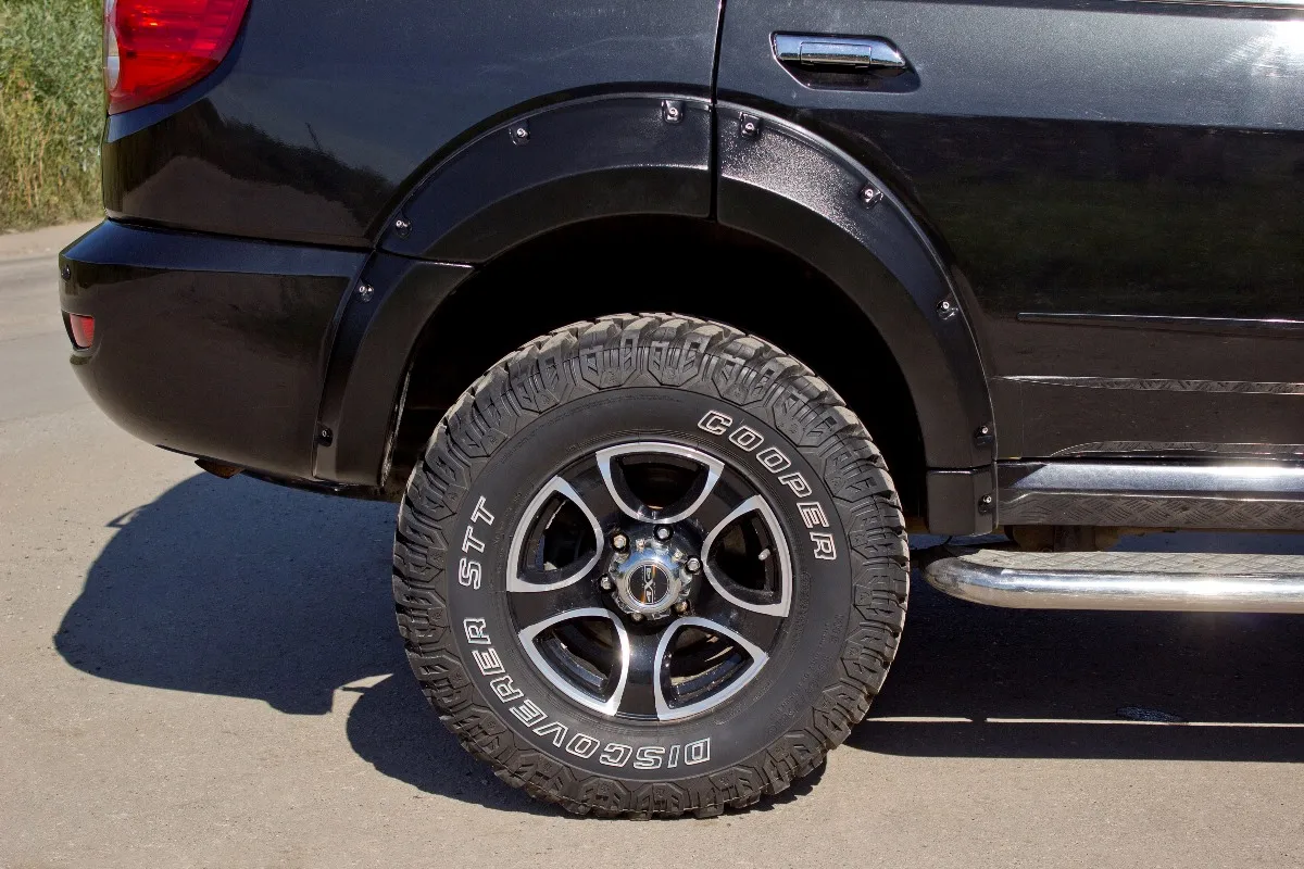 Расширители колесных арок шагрень Great Wall Hover H5 2011-2016 расширители арки tuning накладки