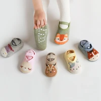baby cartoon thickened animal floor socks with rubber soft anti slip sole infant stuff newborn girls boys floor socks shoes