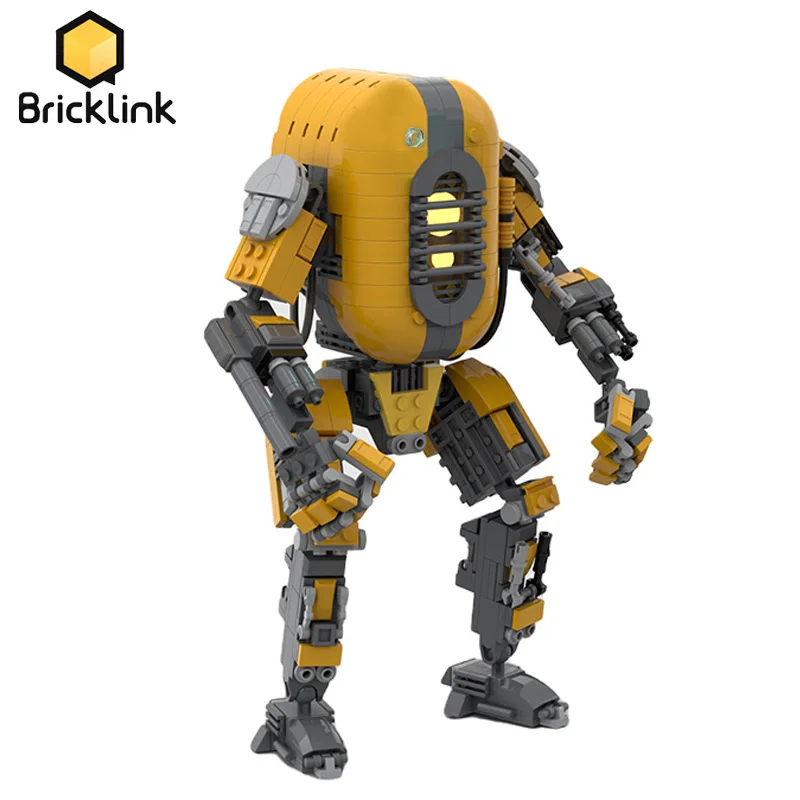 

Bricklink Star Movie Action Figures Haxion Brood Bounty Hunter Droid Model Technical Robot Set Building Blocks Toys For Children