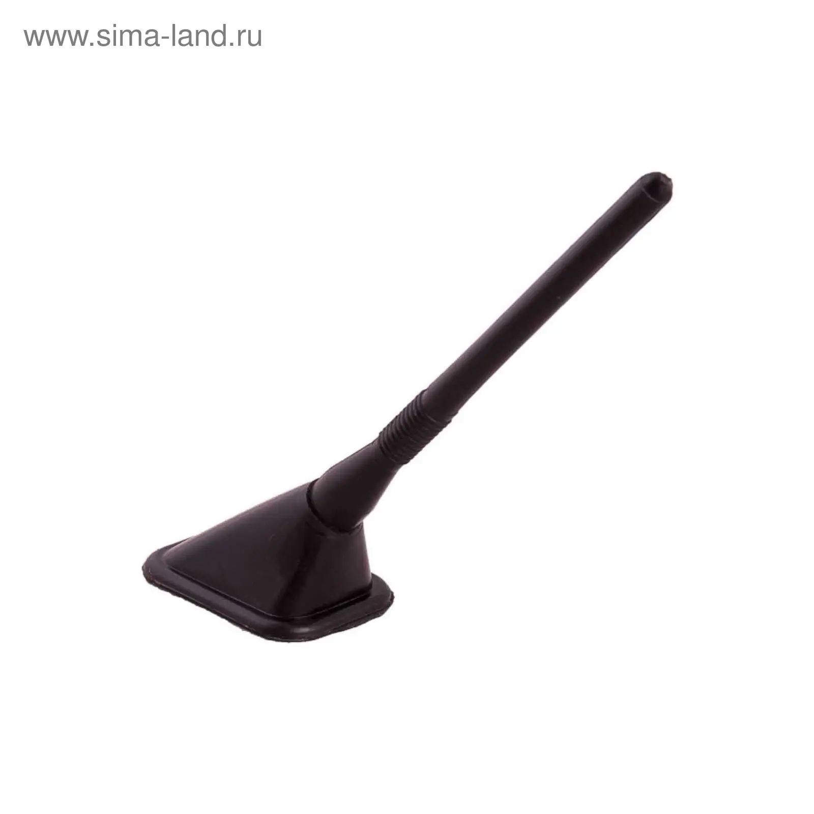 Антенна декоративная Skyway, 14.5 см, прямоугольное основание 65x50 мм, черный