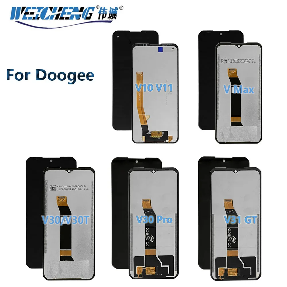 Фото Оригинальный ЖК-дисплей для Doogee V10 V11 V30 Pro V30T V40, дигитайзер сенсорного экрана в сборе для Doogee V Max Plus V31 GT LCD №2