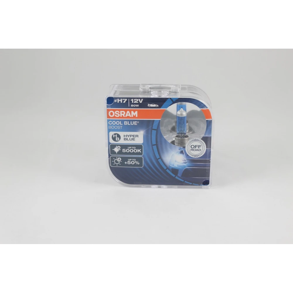 Лампа H7 (80W) OSRAM Cool Blue Boost 5000K OSRAM 62210CBB,  Лампы дальнего света Автолампы  автомобиль