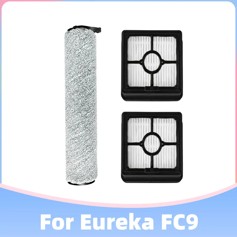 Replacement For Midea Eureka FC9 Wet / Dry Cordless Vacuum NEW500 Floor Brush Roller Hepa Filter Spare Parts Accessories