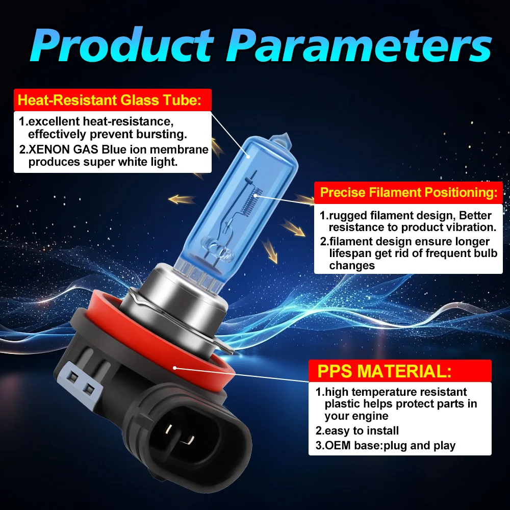 LSlight для Volvo V70 III (135) Estate 2007 2008 2009 2010 Авто галогенные фары 100 Вт Автомобильные