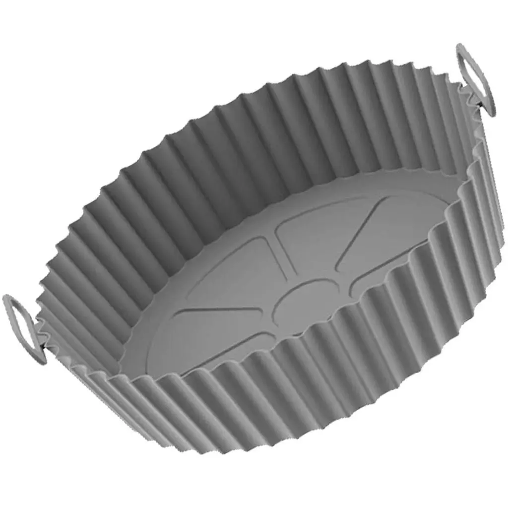 

Silicone Shape Flexible Baking Machine for Air Fryer Oven and Microwave Washable Anti-stick Fryer