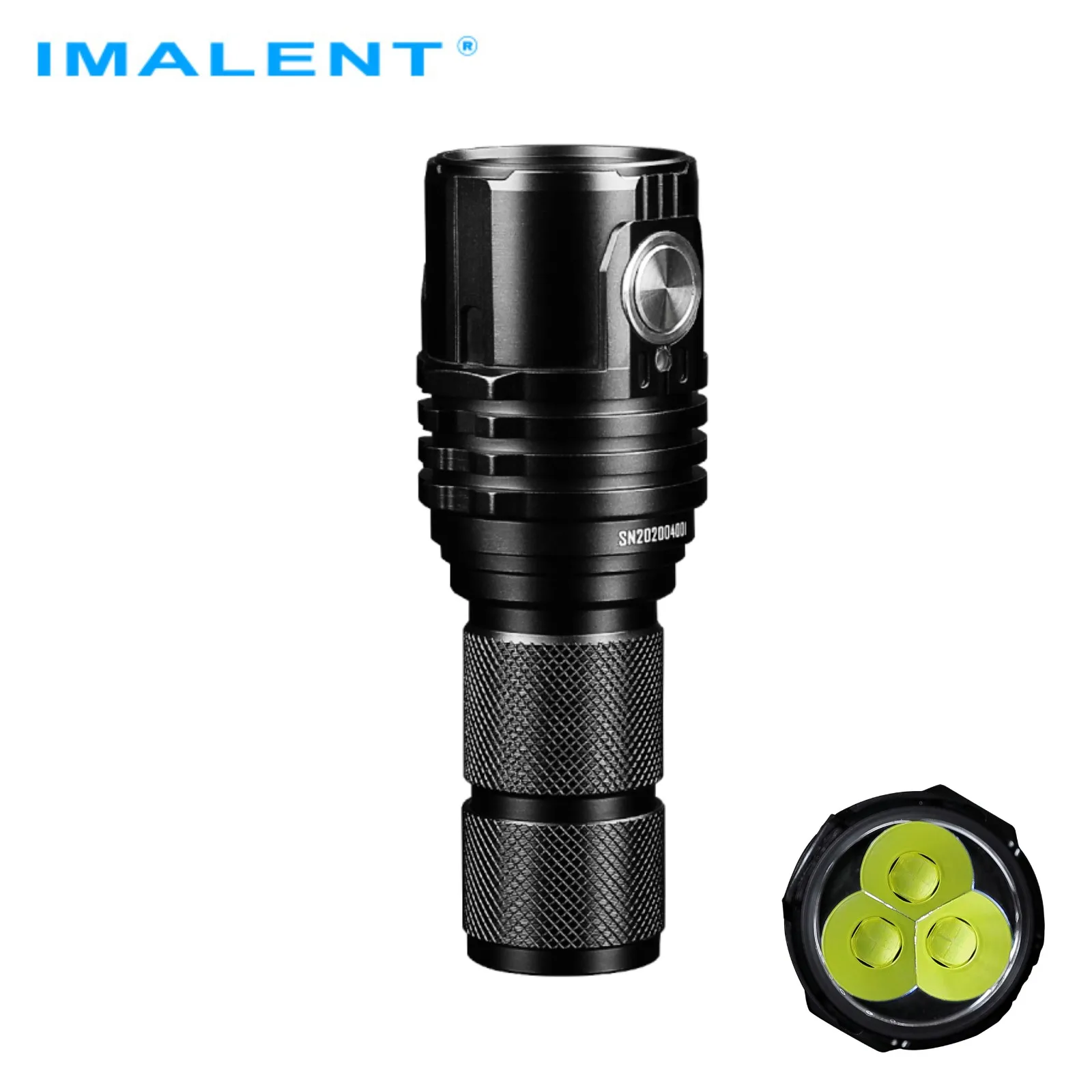 IMALENT MS03 EDC Powerful Torch 13000lumens Cree Mini Rechargeable Waterproof Outdoor LED Flashlight Lantern