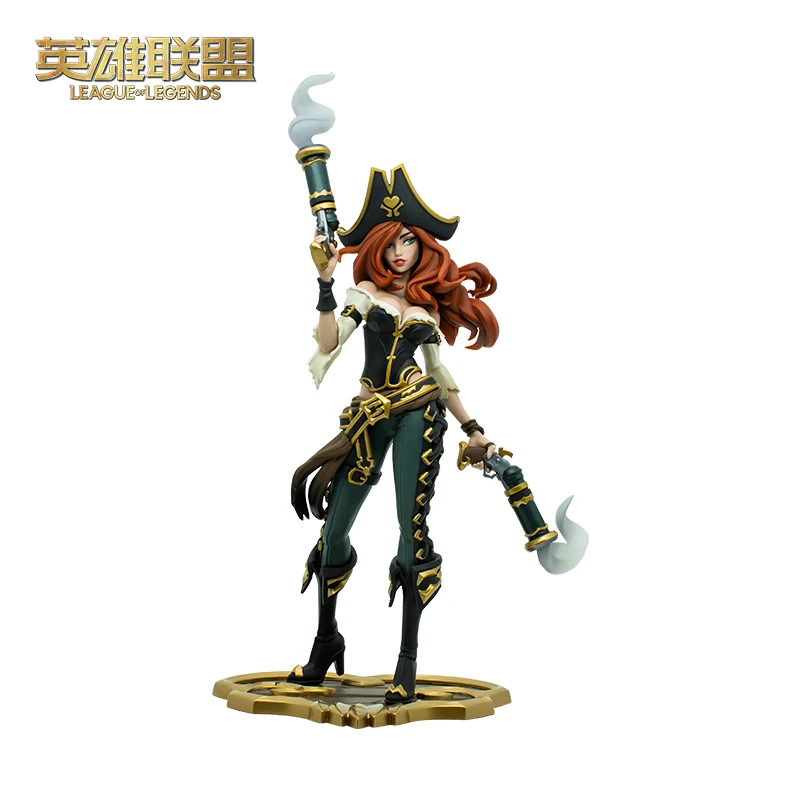 

League of Legends Miss Fortune Medium Sculpture the Bounty Hunter Anime Figure Toys Game Periphery Collectibles Pvc Action Model