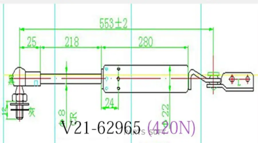 JETT V2162965 Амортизатор |