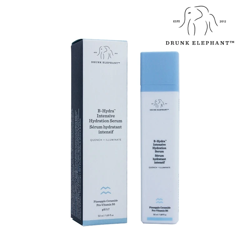 

Drunk Elephant Skin Care Products B-Hydra Intensive Hydration Serum 50ml Moisturizing Brightening Deep Nourishing Anti-wrinkle