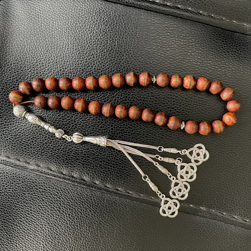 Фото Натуральные тибетские Агаты tasbih мужские мусульманские молитвенные бусины турецкий браслет gfit Арабская миска аксессуары в подарок №4