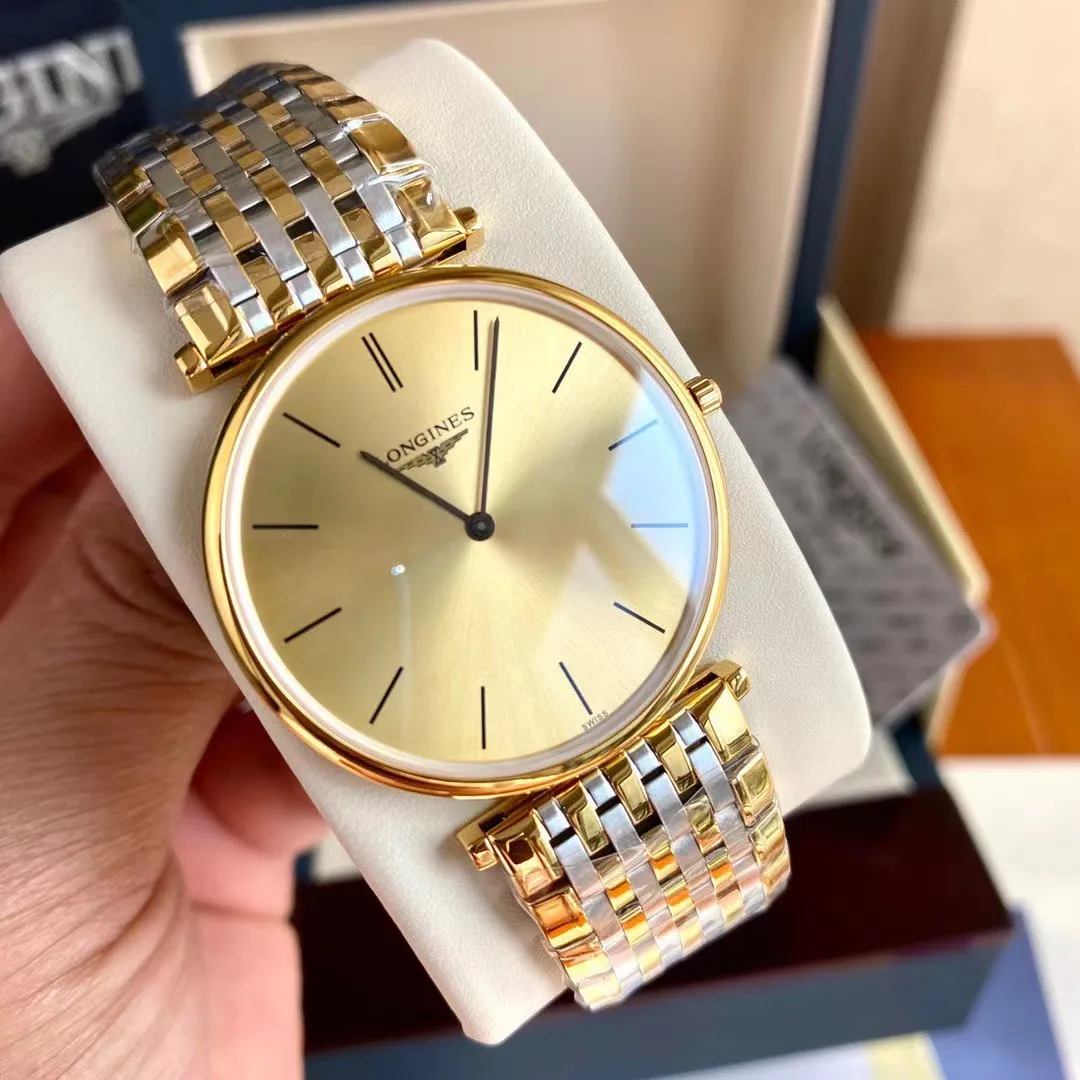 Мужские Часы Longines 36-миллиметровой Серии Grande Classic - Высококачественные Наручные В