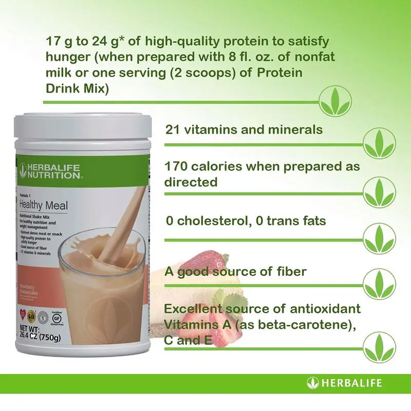 HERBALIFE 2150 G 4 Types Shakes Weight Loss High Protein Calorie Burn Fit Body Slimming Healthy Herbal Tea Aloe Vera Detox Toxin