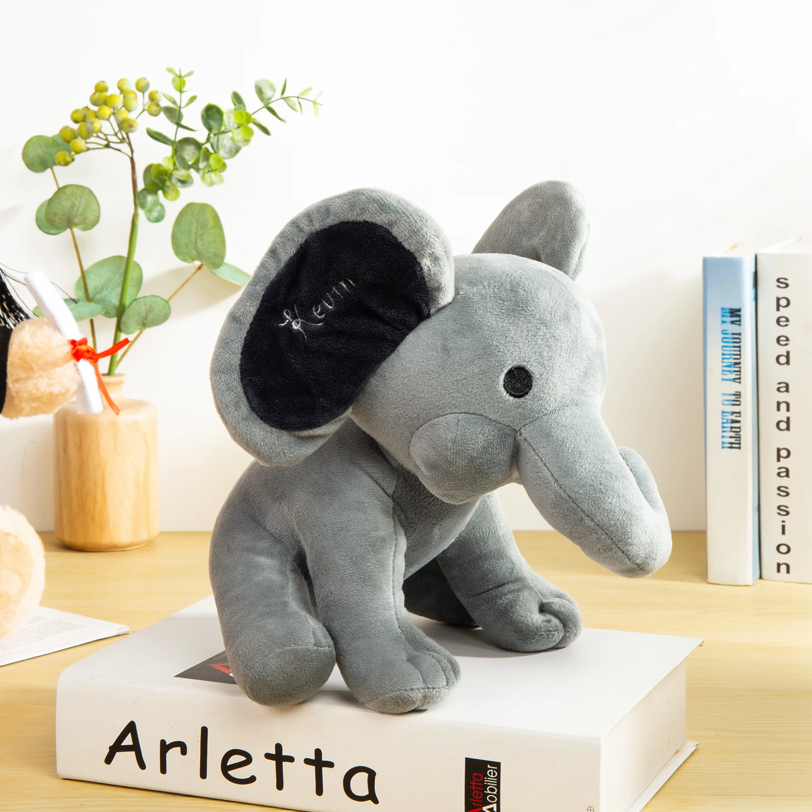

personalized Name Bear Plush Toy Stuffed Soft Kawaii Teddy bear Animal Dolls Graduation Gifts for Kids Children Girls