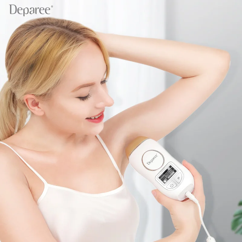 

Hot Sale Deparee 600000 Flashes Laser Epilator Permanent IPL Photoepilator Painless Electric Depilator Machine