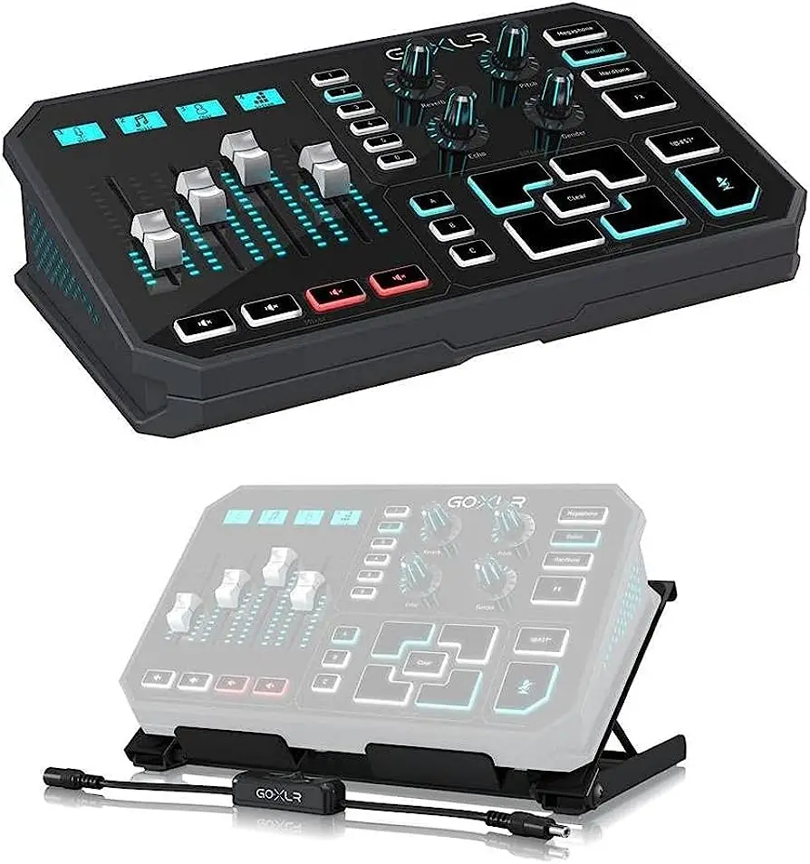 

POSITIVE@ TC-Helicon GoXLR 4-channel USB Streaming Mixer