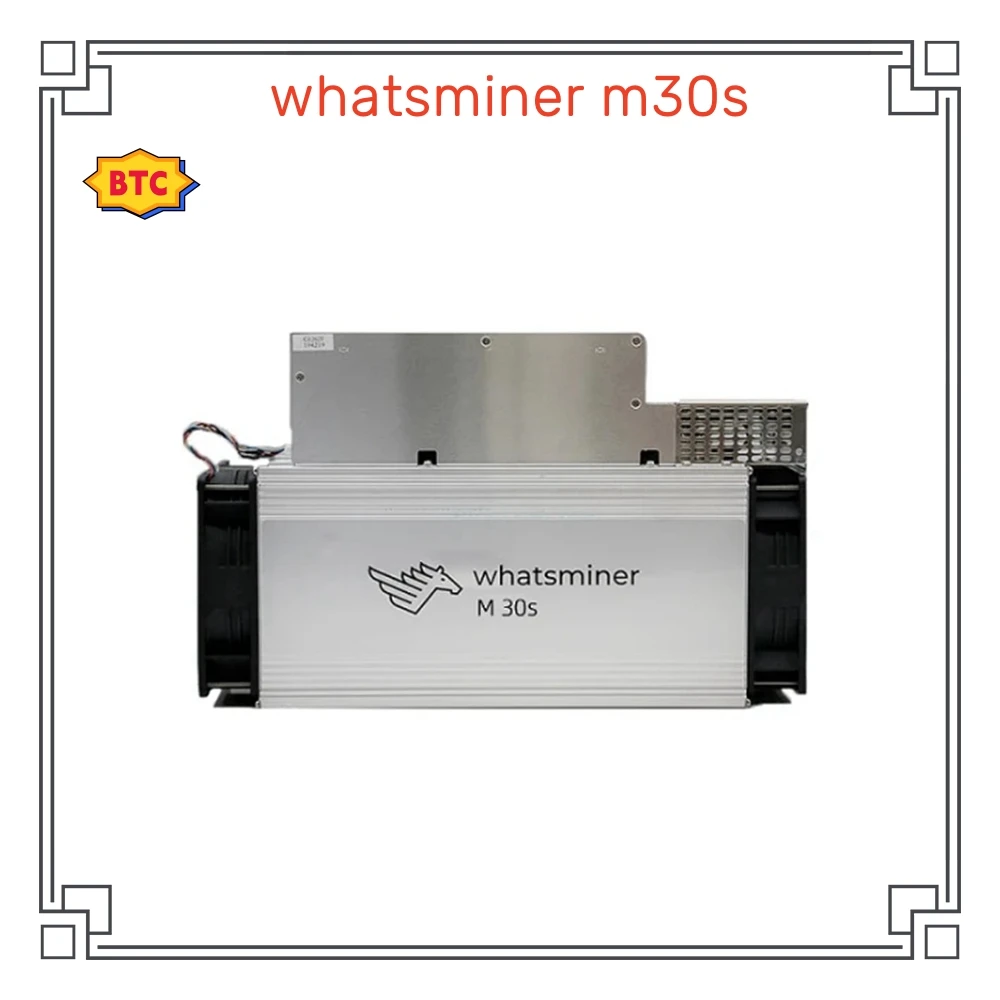 

Whatsminer M30s Crypto Machine 3268W 3344W 3420W Bitcoin Algorithm Asic Miner Microbt 88T 86T 90T