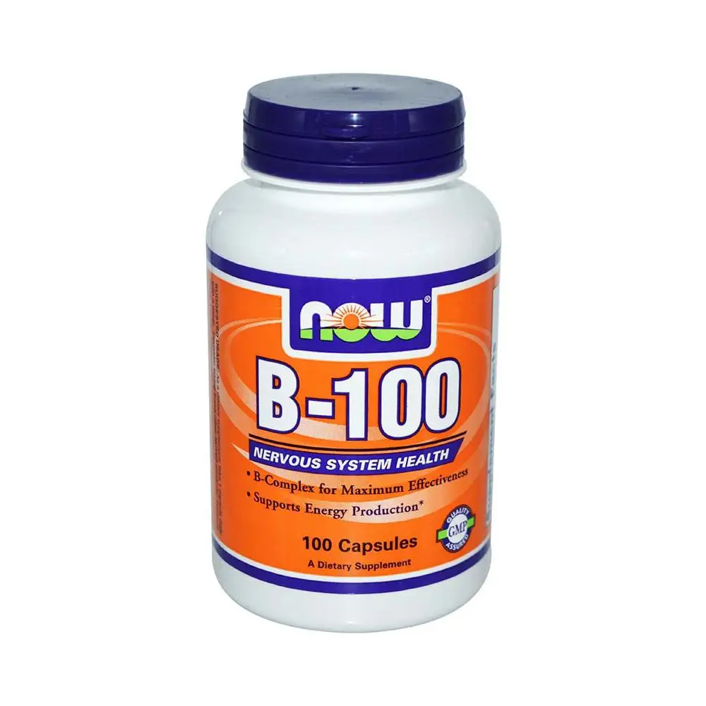 Витамин группы В Нау В-100 Now B-100 100 капсул | Красота и здоровье