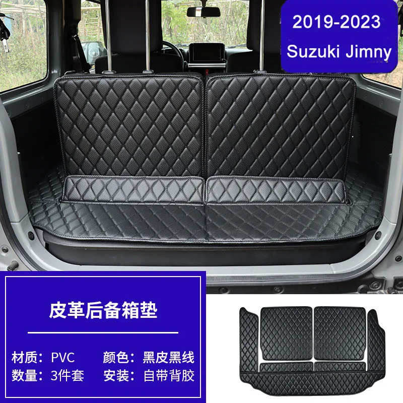 

Коврик для багажа Jimny Sierra 2018-2023 JB64 JB64W JB74 JB74W, коврик для багажника, напольный коврик для заднего багажника для Suzuki Jimny