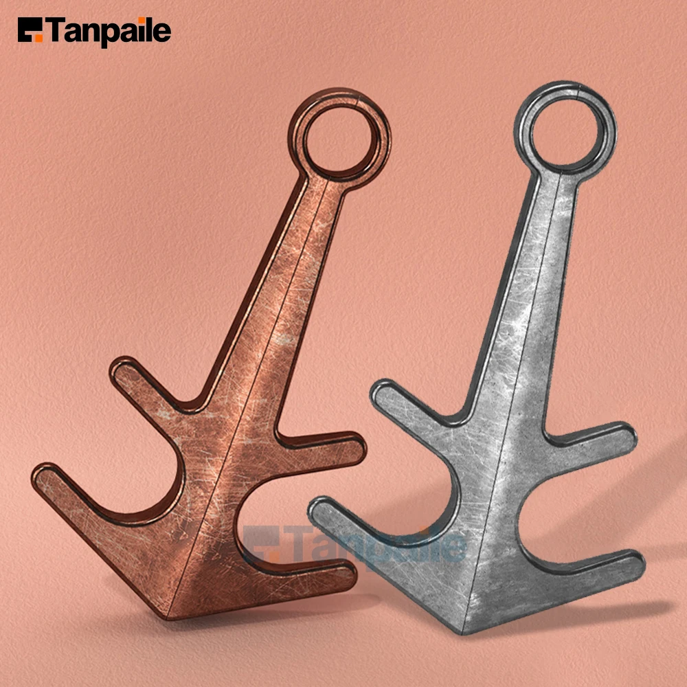 

Tanpaile Vintage Anchor Cell Phone Stand Combinable Magnetic Phone Holder Metal Portable Phone Mount for Mobile Tablet E Reader