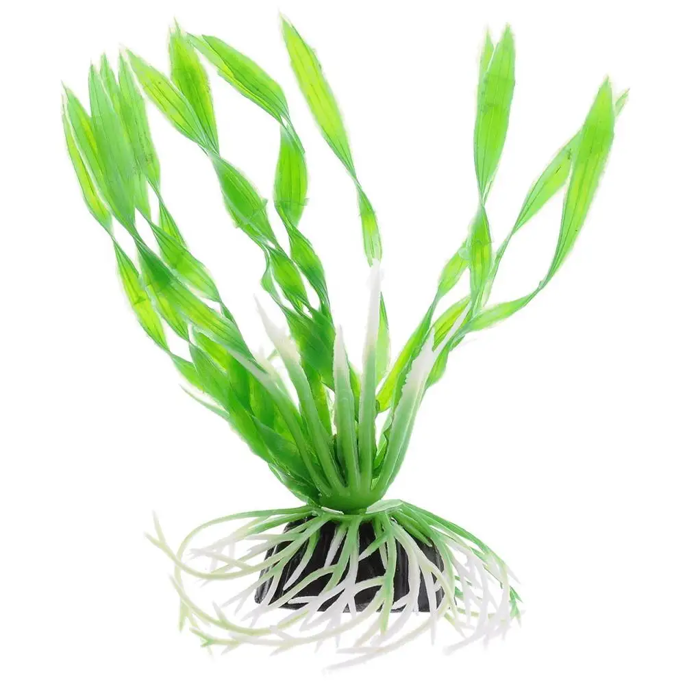 Пластиковое растение Barbus Валиснерия спиральная 10 см. | Дом и сад