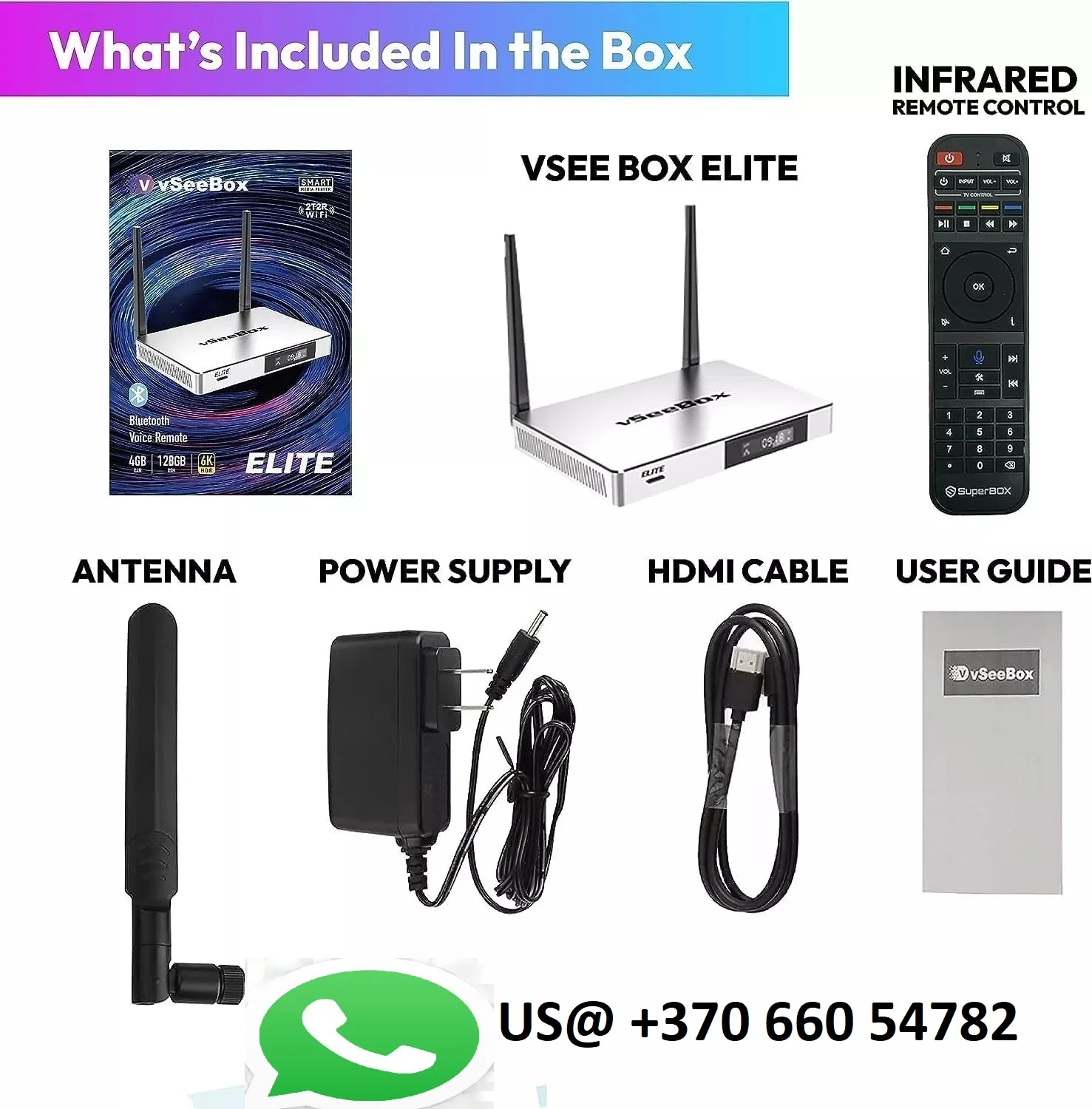 ЛУЧШИЕ ПРОДАЖИ КУПИТЕ 2 ПОЛУЧИТЕ 1 БЕСПЛАТНО 2024 vSeeBox Elite 6K Последняя версия