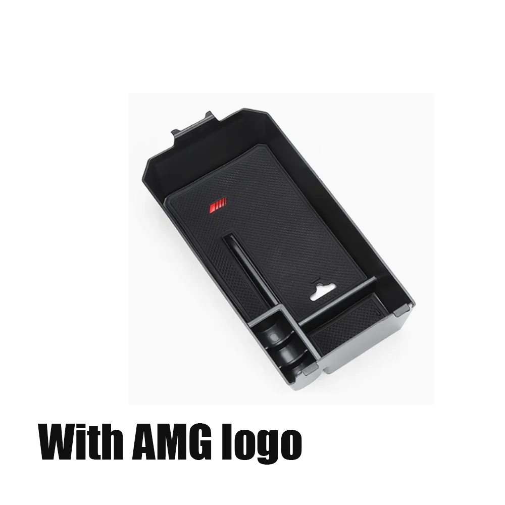 

Ящик для хранения для Mercedes-Benz C-Class W205 GLC X253 C253 Coupe 2016 ~ 2022 подлокотник центральная консоль органайзер лоток полка аксессуары