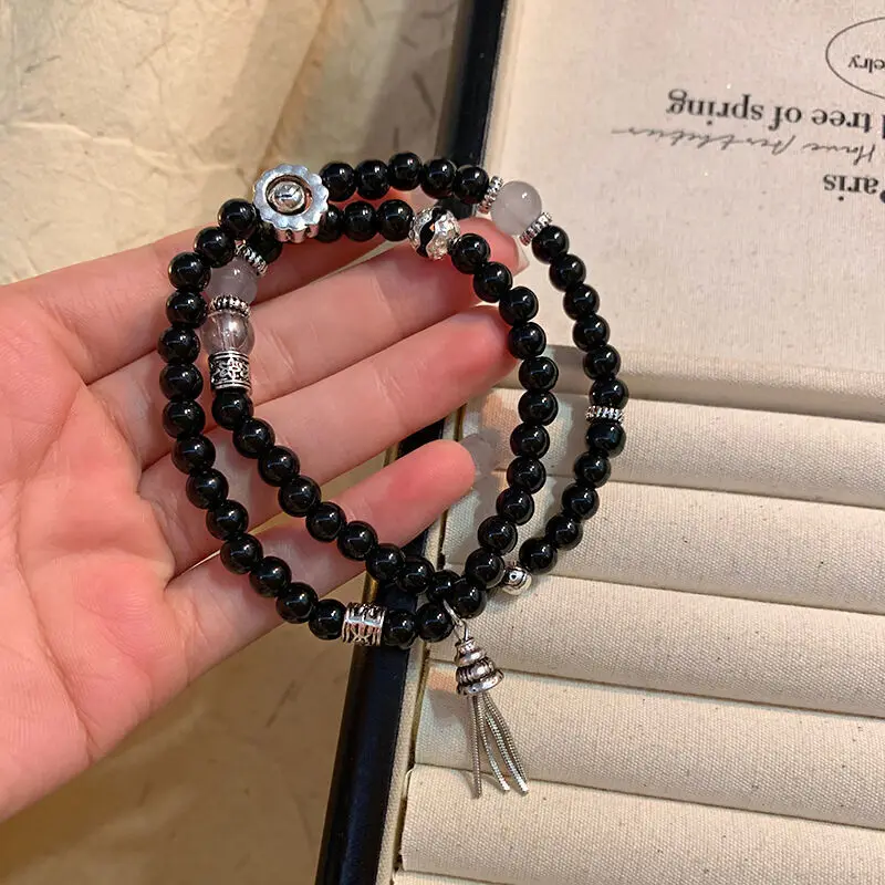 КитайсКий ШаШлык Из Жемчуга Woman Старый Стиль 2024 Новый Браслет ИндИвИдуальность