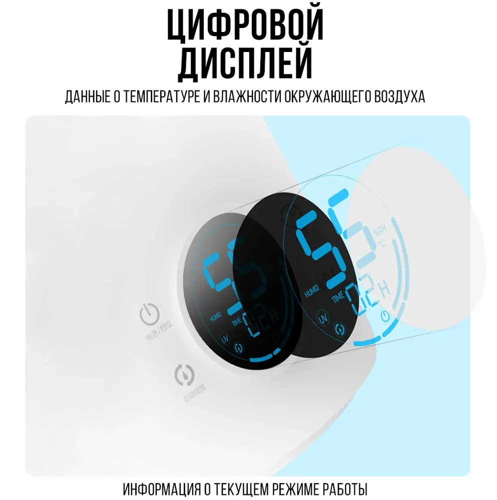 Увлажнитель воздух Deerma Air Humidifier 5L DEM-F628S ультразвуковой домашний беззвучный