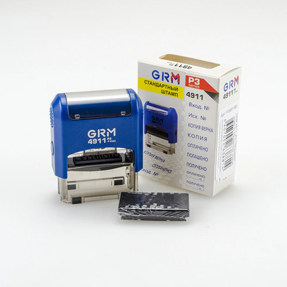 реквизитный штамп. 107 контрольный экземпляр (рамка)». Grm 4911. 22 банкноты банка россии». штамп grm.