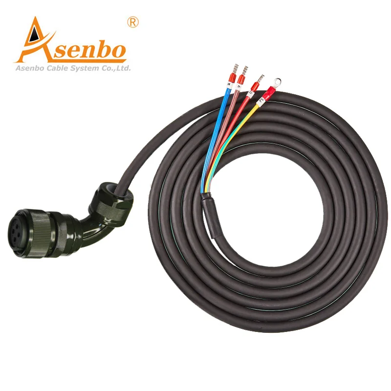 

Asenbo Panasonic Servo High Power Cable MFMCD0032ECD MFMCD0052ECD High Quality Wire Flexible Connector Adapter for Panasonic