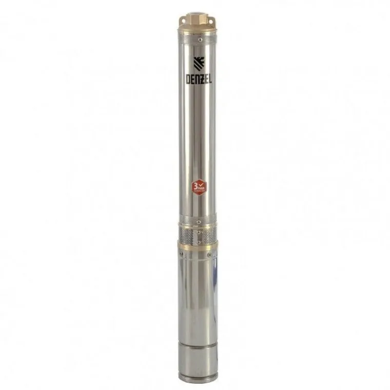 Насос скважинный центробежный диаметр 4&quot 1500 Вт 5700 л/ч напор 80м