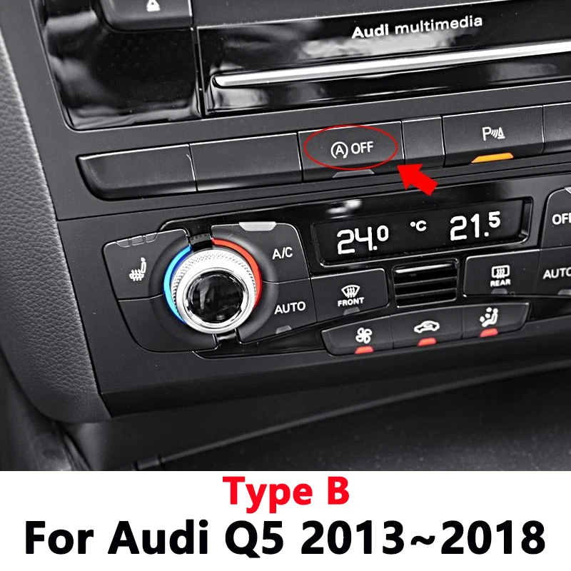 

Автомобильный переключатель остановки и запуска для Audi Q5 8R 2013 ~ 2016 2017 2018, система автоматического запуска двигателя, разъем для устранения устройства, аксессуары для управления