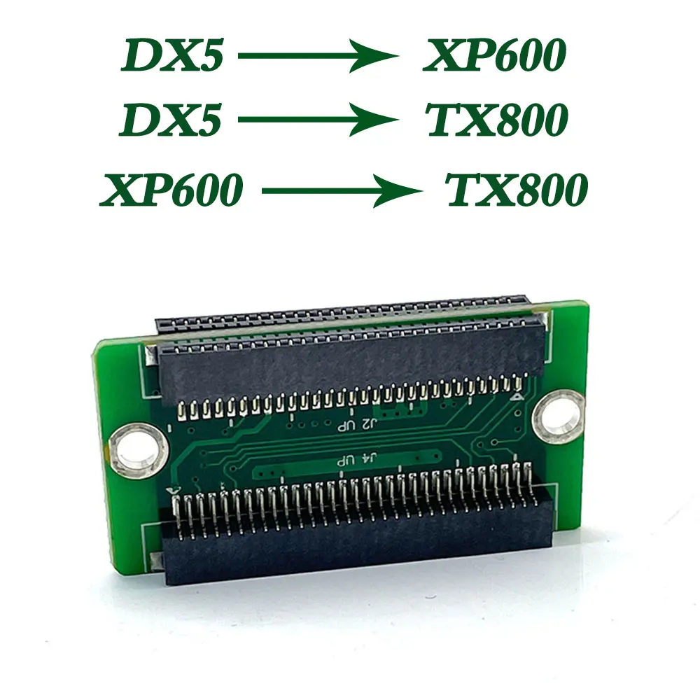 

Высококачественная головка принтера, преобразовательная плата для Epson DX5 в TX800 XP600 DX10, печатающая головка, передающая чип-карта