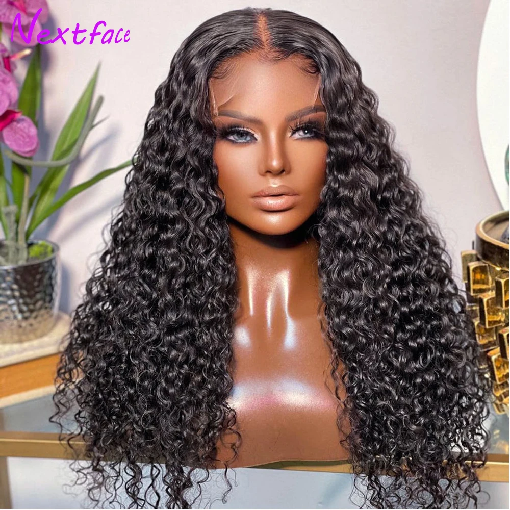 13x4 Curly Lace Front Human Hair Wigs For Black Women Wet And Wavy Kinky Curly Hd Lace Frontal Wig Brazlian Hair 4x4 Closure Wig