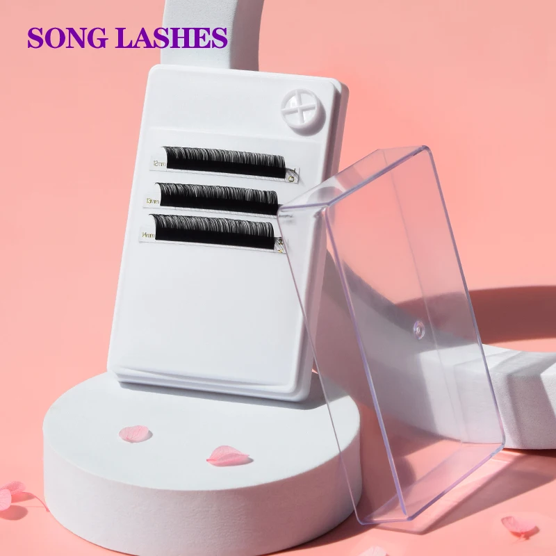 

Органайзер для ресниц Song Eyelash Box Arc Tile помогает сделать вентиляторы легкими, акриловый материал экологически чистым