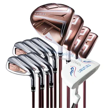 Womens Golf Clubs Maruman SHUTTLE GOLD Compelete Set of Clubs New Driver Wood Irons Putter L Graphite Shaft and Bag 1