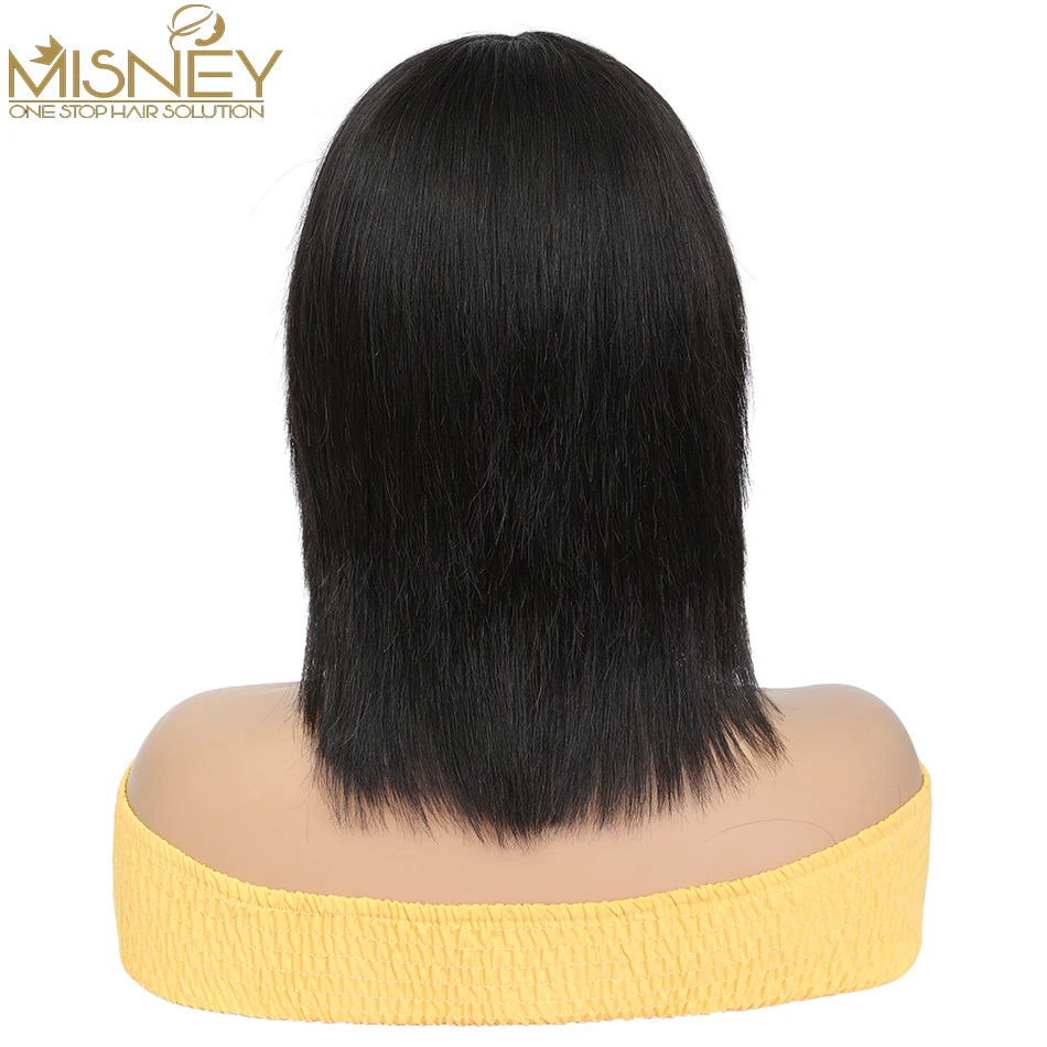 Бразильские прямые человеческие волосы двойного плетения парики из