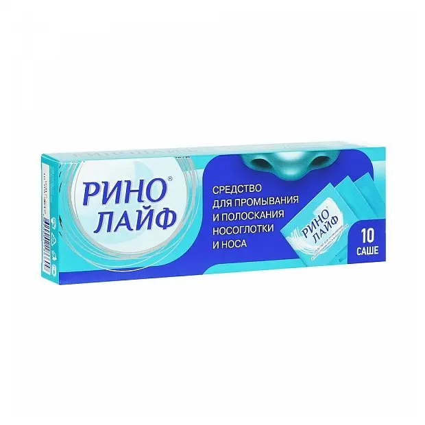 РИНОЛАЙФ ср-во д/промывания носа №10 |