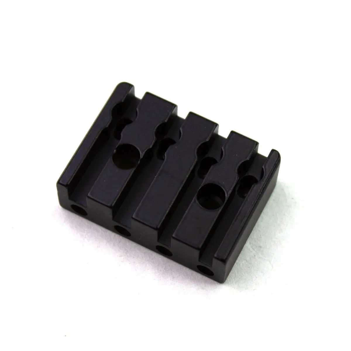 Бридж + топлок для безголовой бас-гитары Hipshot 5h400b-750 Black on.