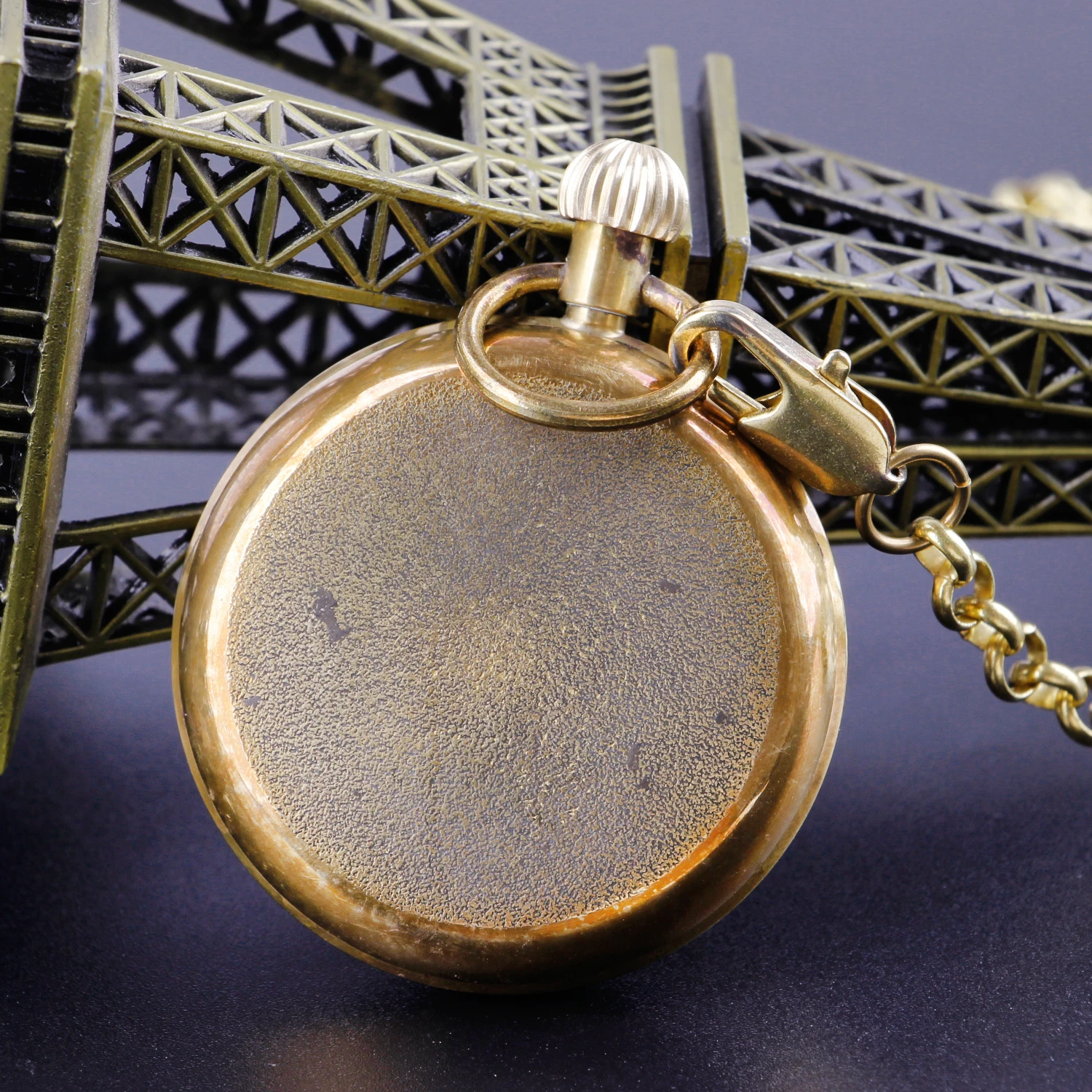 Luxury Gold Pocket Watches Mechanical For Men Women Hand Wind Casual Fashion Steampunk Chain Watches