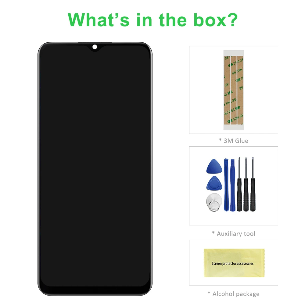 Дисплей 6 5 дюйма для OPPO Realme 6i LCD RMX2040 дисплей с рамкой Realme6i Замена ЖК-дисплея