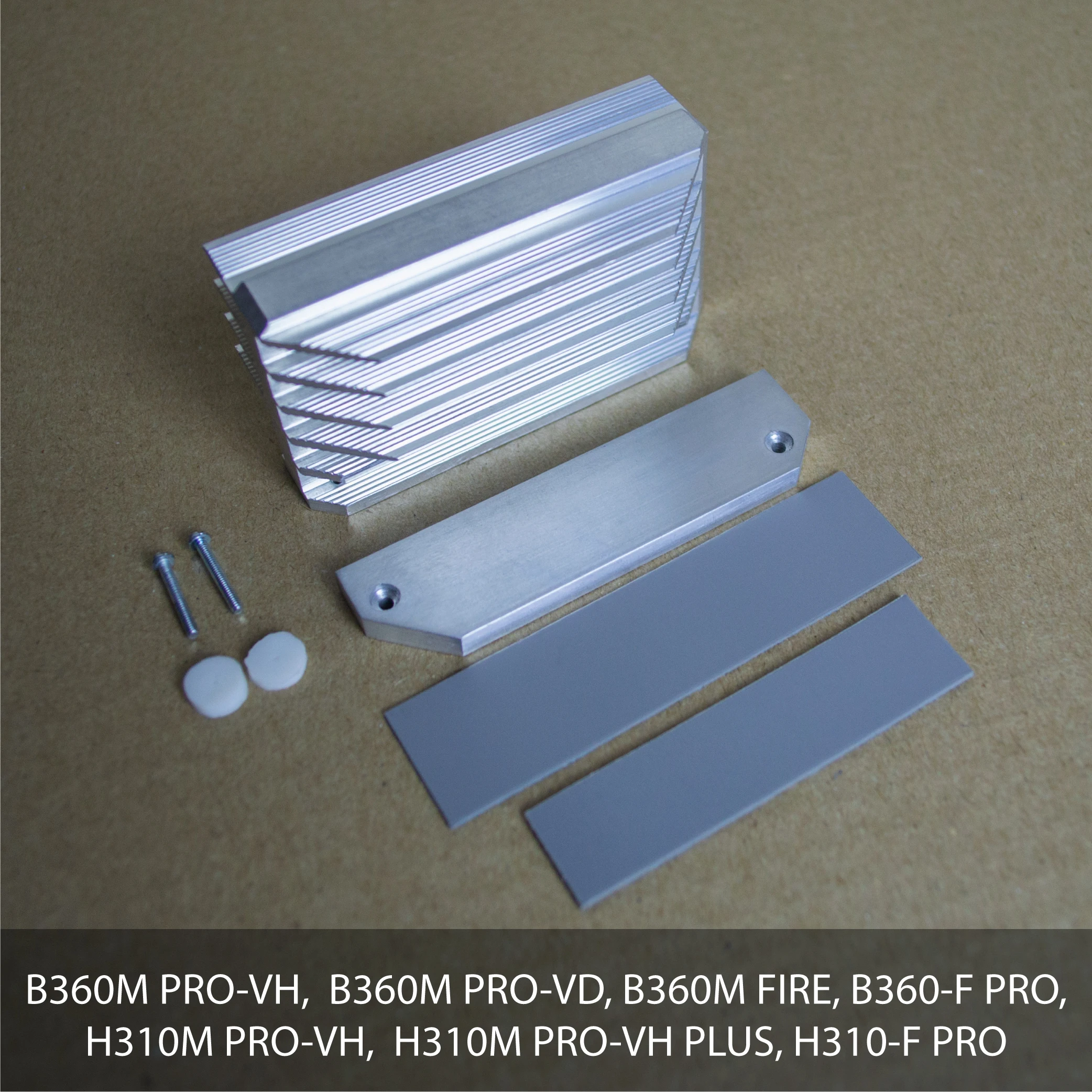 Радиатор VRM для материнских плат MSI B360M PRO-VH, B360M PRO-VD, B360-F PRO, H310M PRO-VH, H310-F PRO