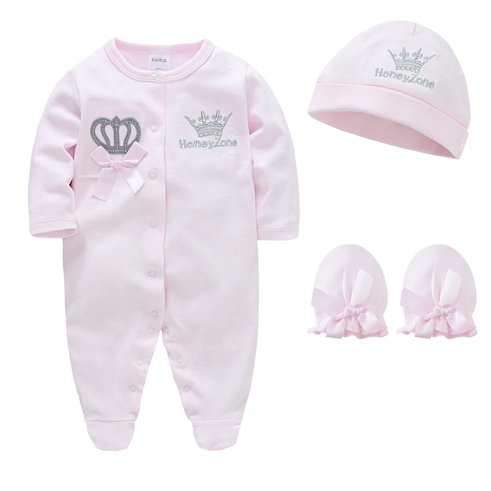 

Infant Newborn Baby Girl Boy Clothes Set Romper 100% Cotton Autumn Winte Clothing 3pcs bebe Baby Boy Girl clothes 0-9 months