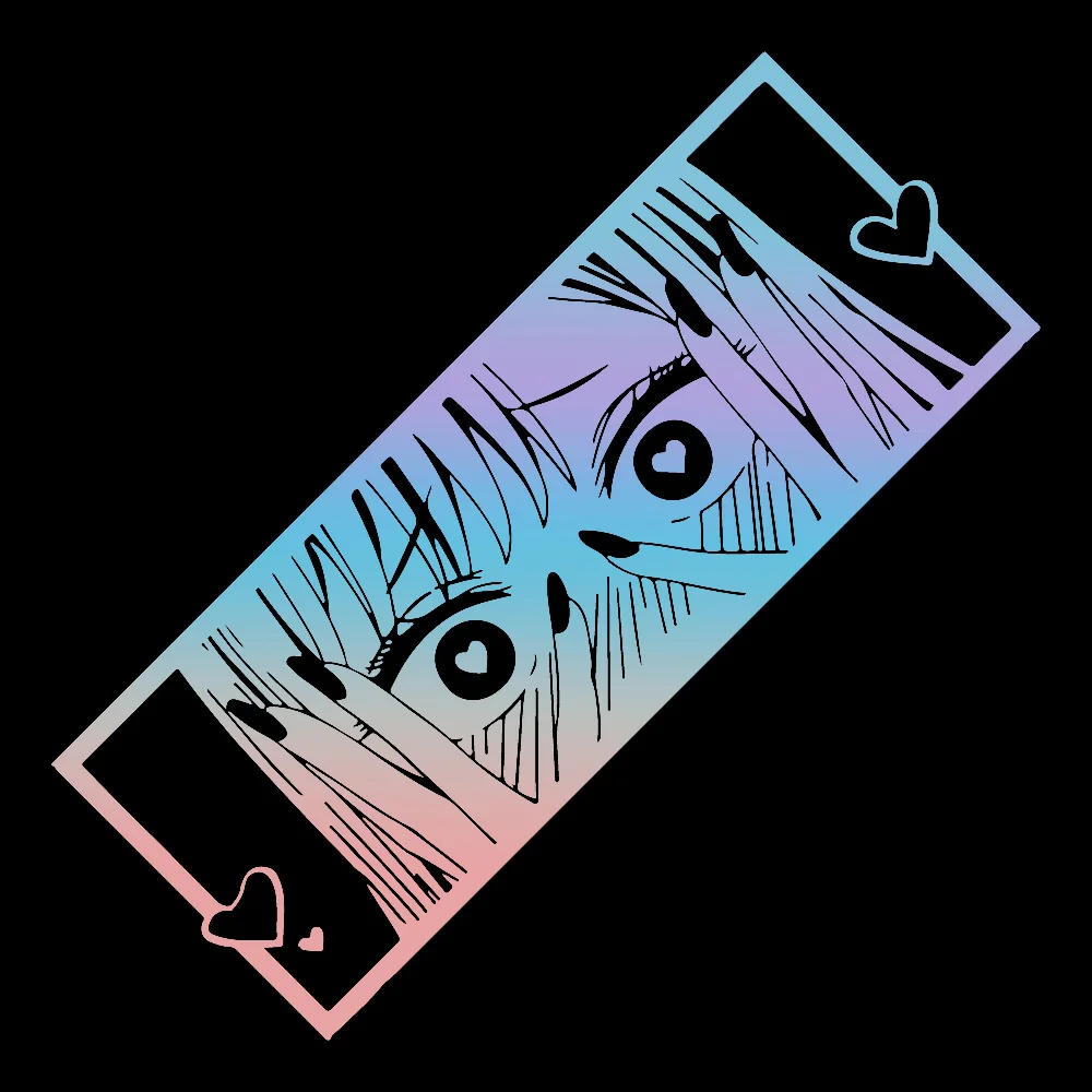 

Наклейки на лобовое стекло автомобиля, японское аниме