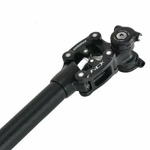 Подседельный штырь SR SUNTOUR SP12 NCX с защитным чехлом VK1919 31,6X350 мм, черный,