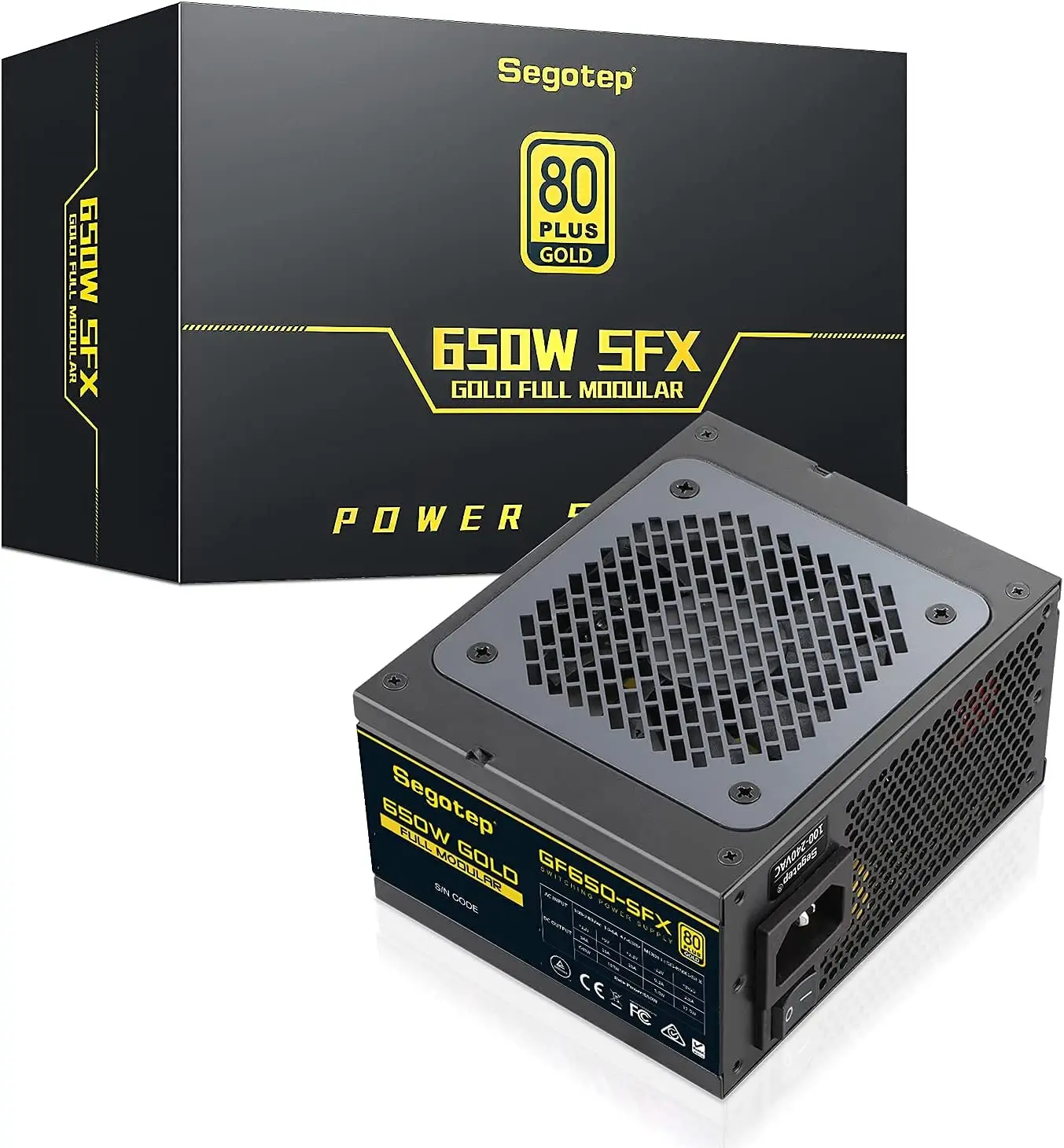 

Источник питания Segotep SFX 650 Вт 80 + золото