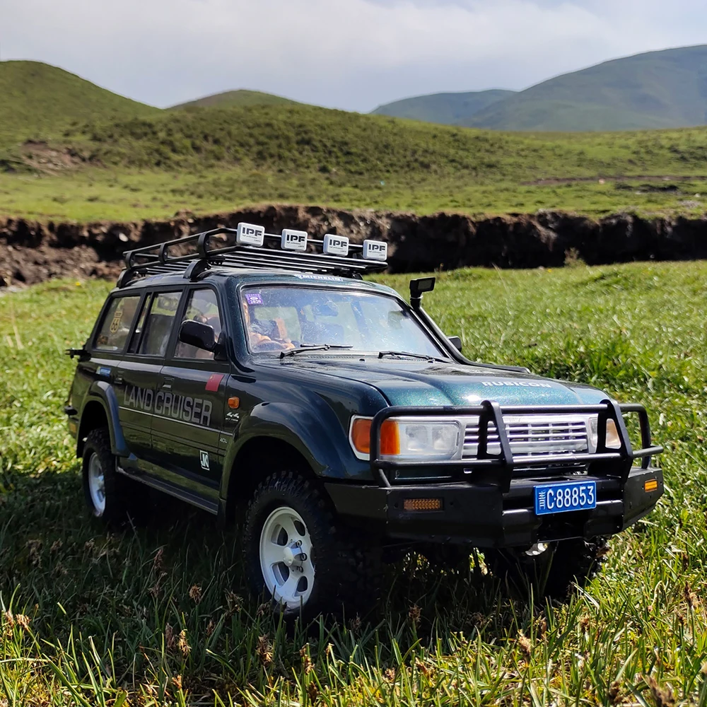 Колесная база 313 мм Land Cruiser LC80 комплект жесткого корпуса для 1/10 RC Crawler Axail SCX10 TRX4 RGT